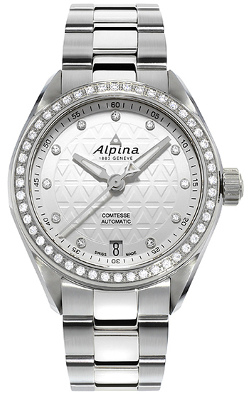 Alpina Comtesse Automatic Ladies Watch Model AL-525STD2CD6B