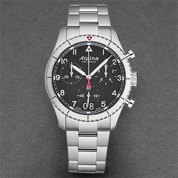 Alpina Smartimer Pilot Men's Watch Model AL372BW4S26B Thumbnail 3