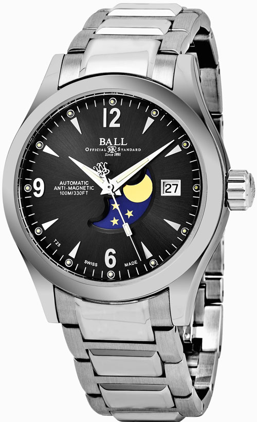 Ball Ohio Men's Watch Model NM2082C-SJ-BK Thumbnail 2