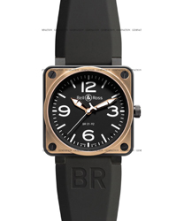 Bell & Ross BR01 Men's Watch Model BR01-92-BD-Carbon-PinkGold
