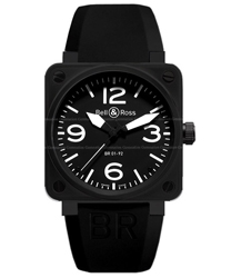 Bell & Ross Aviation Men's Watch Model: BR01-92-CARBON