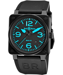 Bell & Ross Aviation Men's Watch Model BR03-92BLUE