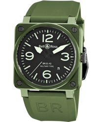 Bell & Ross Aviation Men's Watch Model: BR03-92MLTRYCRM