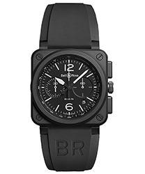 Bell & Ross Aviation Men's Watch Model BR03-94-BLACKMATTE
