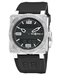 Bell & Ross Aviation Men's Watch Model: BR03-TYPESTEEL