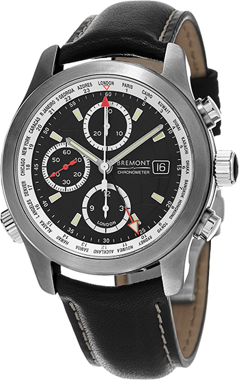 Bremont World Timer Men's Watch Model ALT1-WT-BK