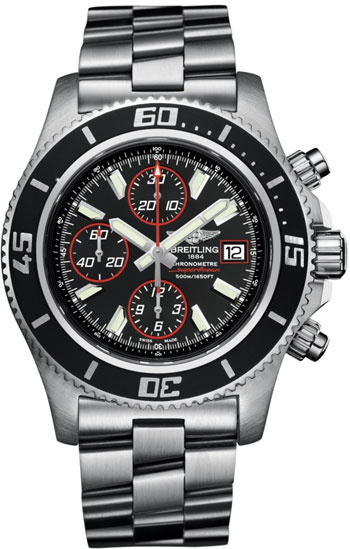 Breitling Superocean Chronograph  Men's Watch Model A1334102-BA81-SS