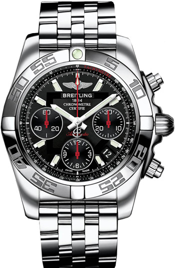 Breitling Chronomat 41 Men's Watch Model AB014112-BB47-SS