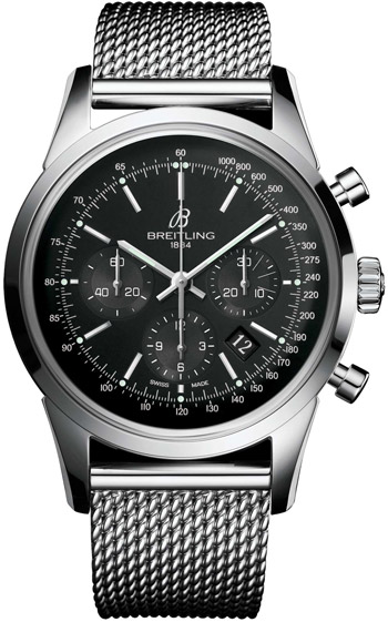 Breitling Transocean  Men's Watch Model AB015212-BA99-SS