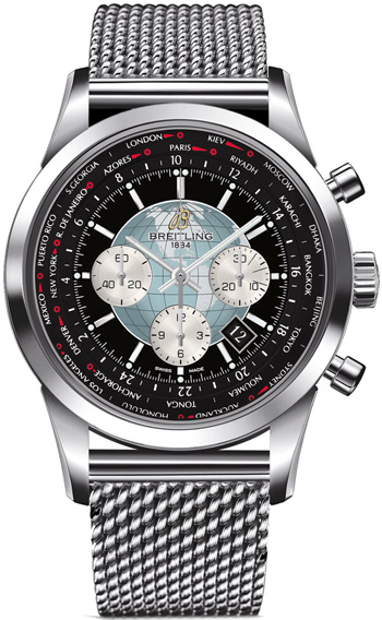 Breitling Transocean Men's Watch Model AB0510U4-BB62-SS