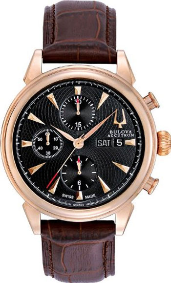 Bulova Gemini Chronograph  Men's Watch Model 64C104