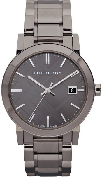 Burberry Check Dial Unisex Watch Model BU9007