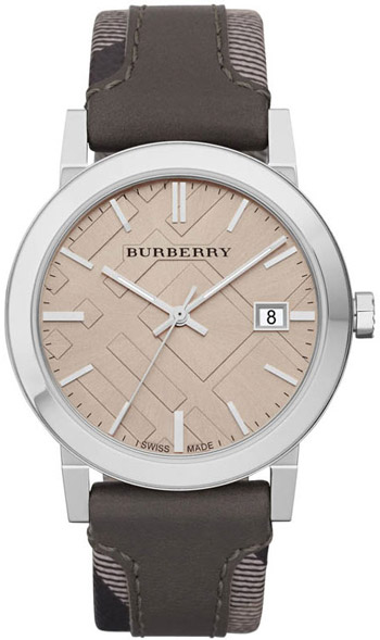 Burberry Check Dial Unisex Watch Model BU9020