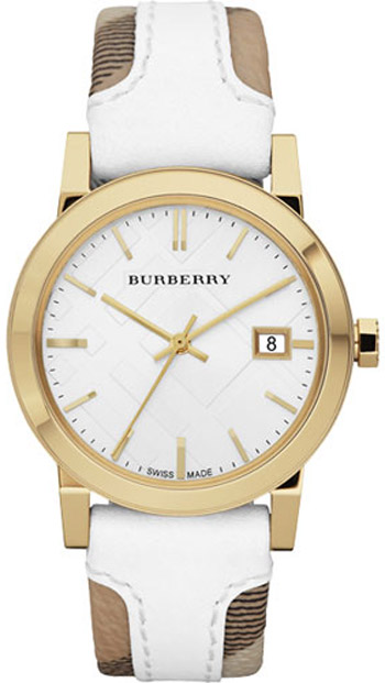 Burberry Check Dial Ladies Watch Model BU9110