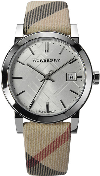 Burberry Check Dial Ladies Watch Model BU9113
