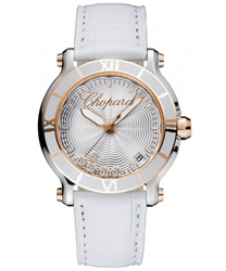 Chopard Happy Sport Round Ladies Watch Model 278551-6002