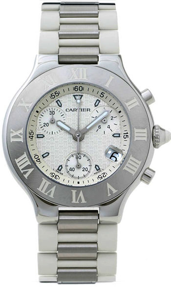 Cartier 21 Must De Cartier Men's Watch Model W10184U2