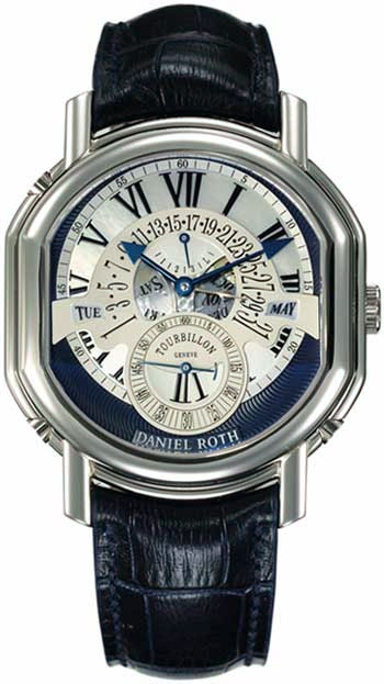 Daniel Roth Ellipsocurvex Men's Watch Model 199.Y.70.722.CM.BD