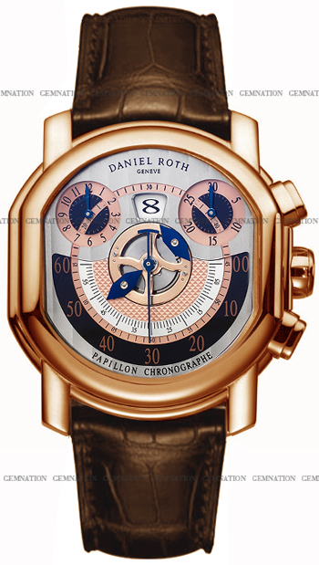 Daniel Roth Papillon Men's Watch Model 319-Z-50-390-CB-BD