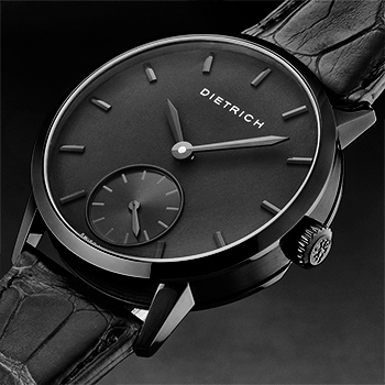 Dietrich Night Men's Watch Model NB-ALL-BLK Thumbnail 7