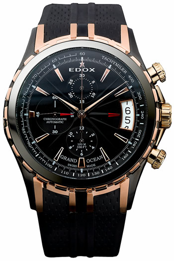 EDOX Grand Ocean Men's Watch Model 01201-357RN-NIR