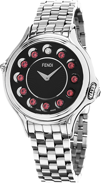 Fendi Crazy Carats Ladies Watch Model F107031000T05 Thumbnail 3