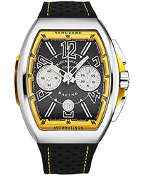Franck Muller Vanguard Racing Men's Watch Model: 45CCBLKYEL