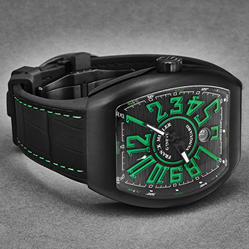 Franck Muller Vanguard Men's Watch Model 45SCBLKBLKGRN Thumbnail 2