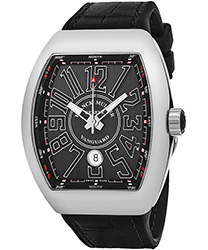 Franck Muller Vanguard Men's Watch Model 45SCSTLBLKSILSH