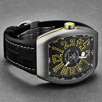 Franck Muller Vanguard Men's Watch Model 45SCSTLBLKYEL Thumbnail 4