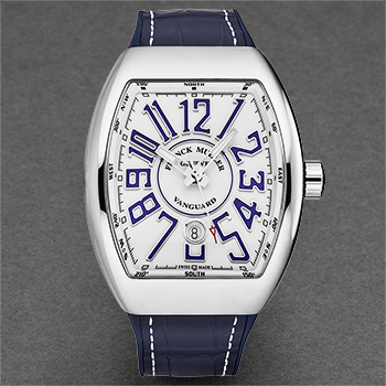 Franck Muller Vanguard Men's Watch Model 45SCWHTWHTBLU-3 Thumbnail 2