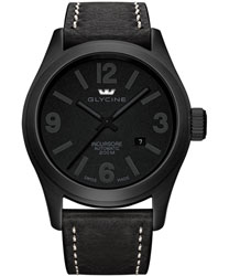 Glycine Incursore All Black Stealth Men's Watch Model 3874.999