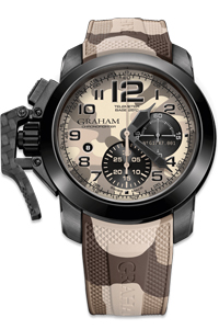 Graham Chronofighter Oversize Black Arrow Men's Watch Model: 2CCAU.E03A.K110N