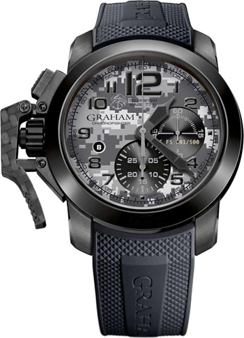 Graham Chronofighter Limited Edition Navy Seal Men's Watch Model 2CCAU.S03A.K92N