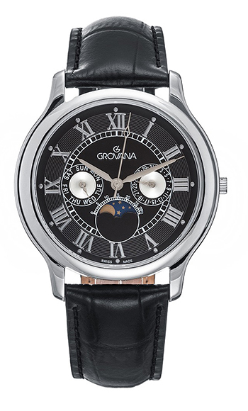 Grovana Moonphase Men's Watch Model 1025.1537