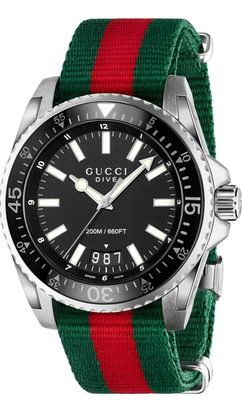 Gucci Dive Men's Watch Model YA136206