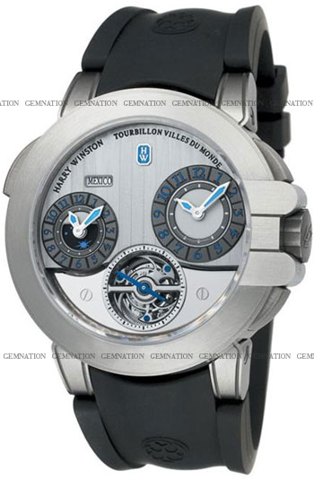 Harry Winston Z5 Men's Watch Model 400-MATTZ45ZC-WA
