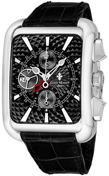 Louis Moinet Twintech GMT Men's Watch Model LM.162.10.52