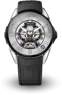 Milus Tirion TriRetrograde Seconds Men's Watch Model: TIRI018