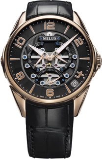Milus Tirion TriRetrograde Seconds Men's Watch Model: TIRI402