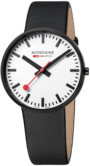 Mondaine Giant Black And White Men's Watch Model A660.30328.61SBB