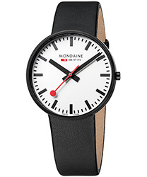 Mondaine Giant Black And White Men's Watch Model: A660.30328.61SBB