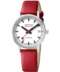 Mondaine Classic Automatic Ladies Watch Model: A128.30008.16SBC
