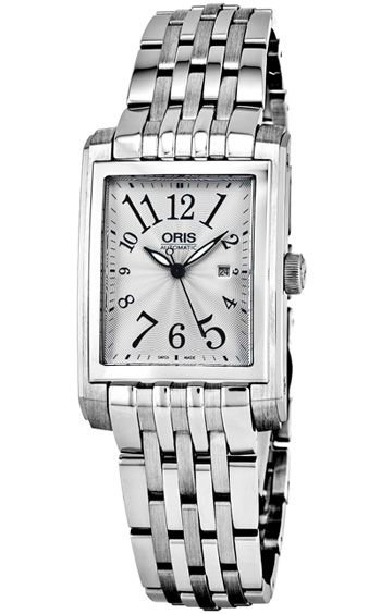 Oris Rectangular Ladies Watch Model 56176564061MB