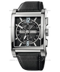 Oris Rectangular Men's Watch Model: 674.7625.7064.LS