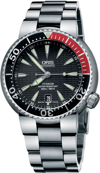 Oris TT1 Divers Titan Date Mens Wristwatch Model: 733.7562.71.54.MB