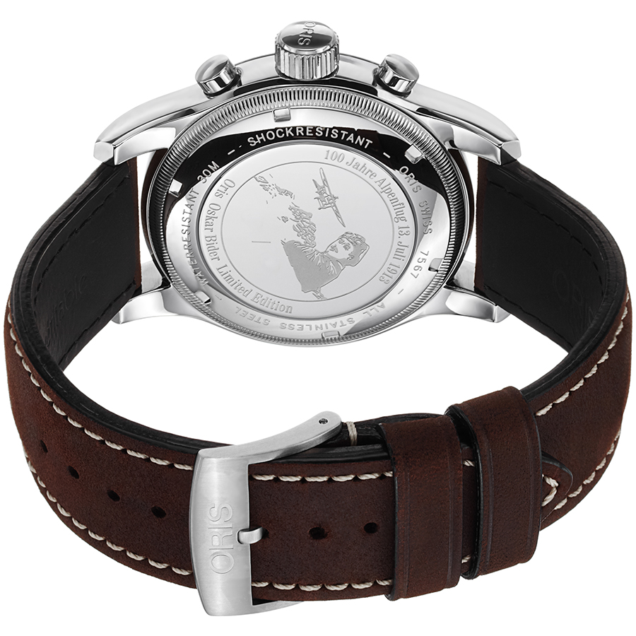 Oris Oskar Bider Chronograph Men's Watch Model 77475674084LS Thumbnail 2