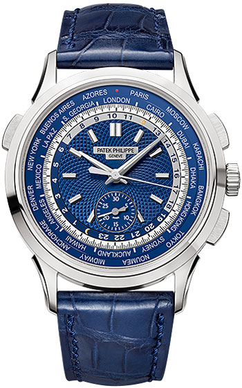 Patek Philippe World Time Chronograph Men's Watch Model 5930G-001