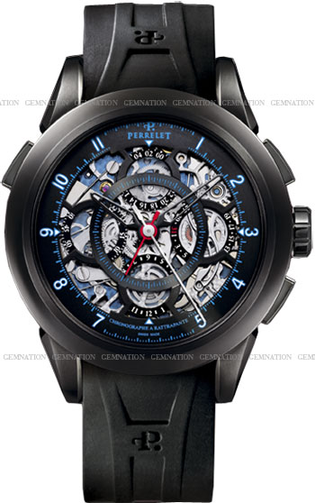 Perrelet Skeleton Chronograph Men's Watch Model A1045.1