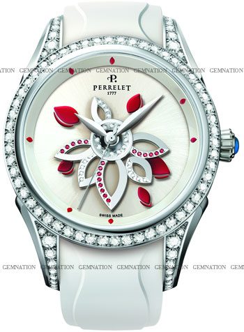 Perrelet Diamond Flower Ladies Watch Model A2038.1